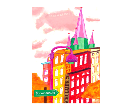 Deckblatt Schulplaner 2022 2023